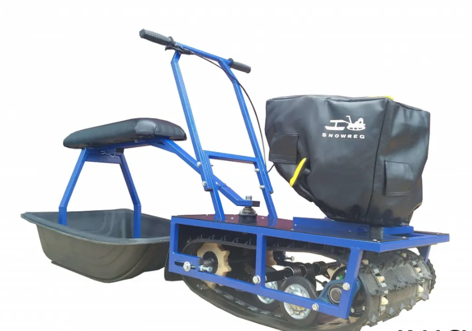 Мини-мотобуксировщик Альбатрос-М с фарой в Коврове