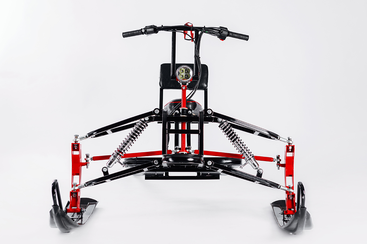 Лыжный модуль IKUDZO с подогревом ручек пластиковые лыжи в Коврове