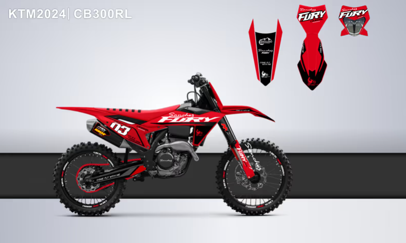 Кроссовый мотоцикл Sanchez Fury CB300RL в Коврове