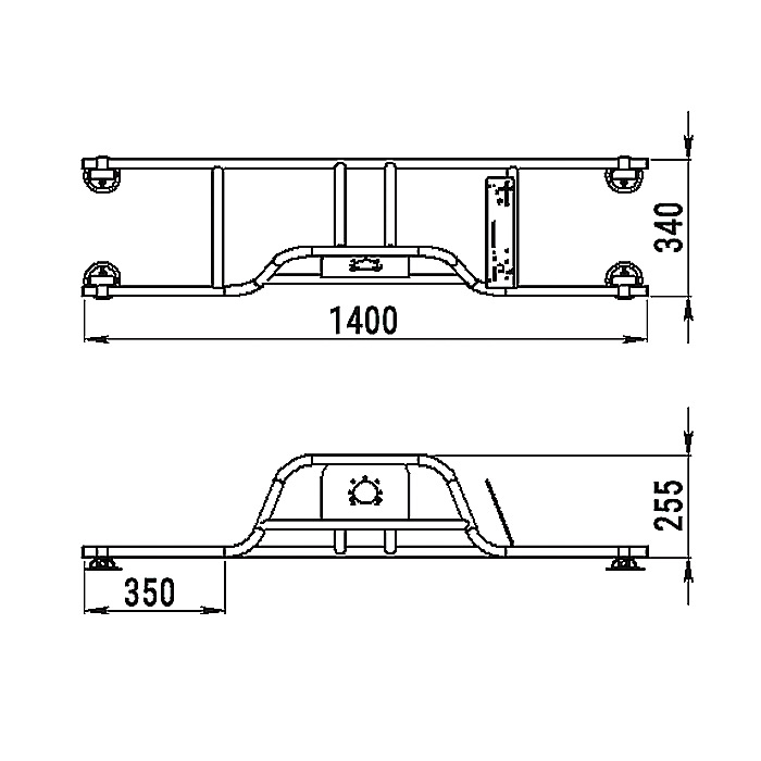 Стойка рулевая с бортовым креплением малая в Коврове