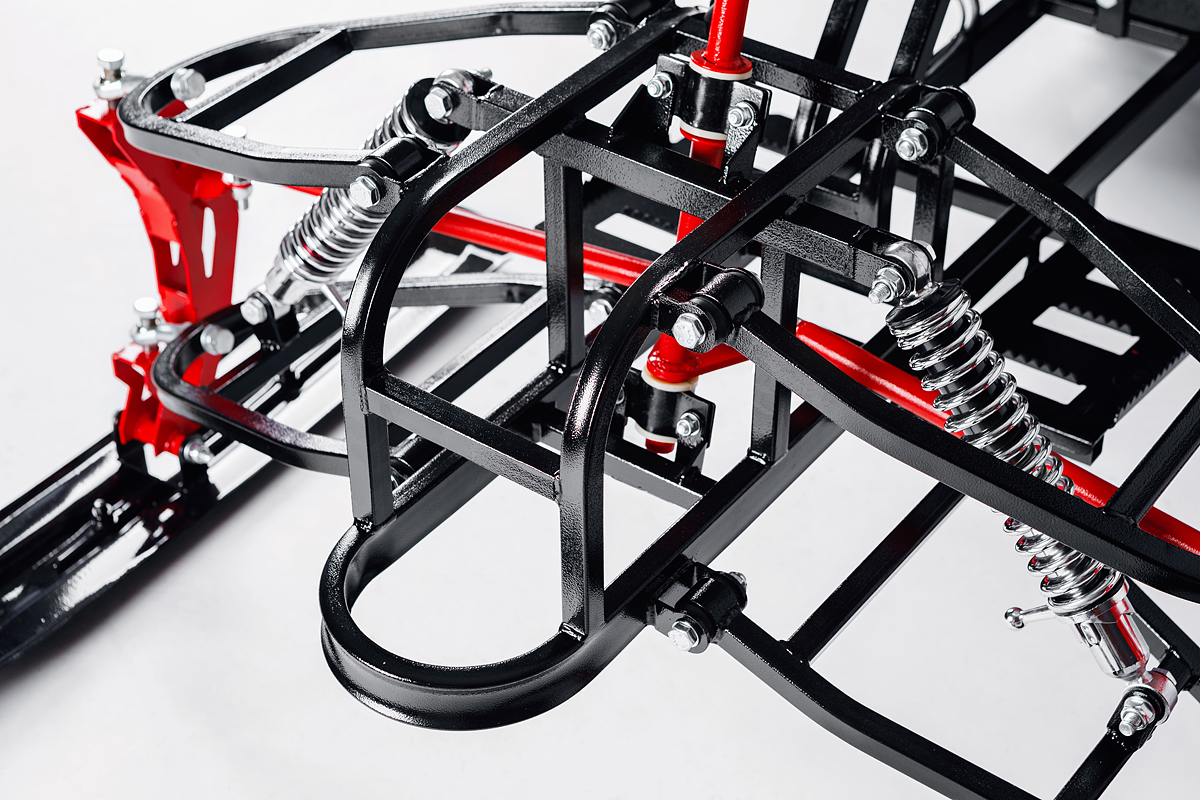 Лыжный модуль IKUDZO с подогревом ручек пластиковые лыжи в Коврове