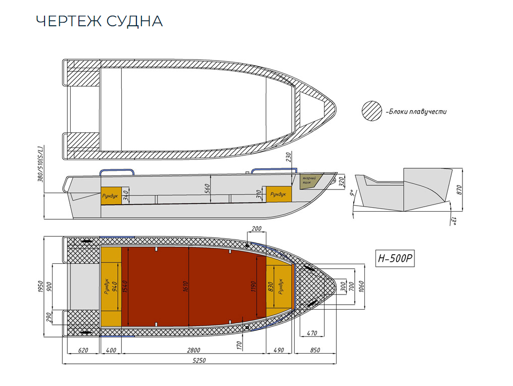 Алюминиевая лодка Неман-500 P в Коврове