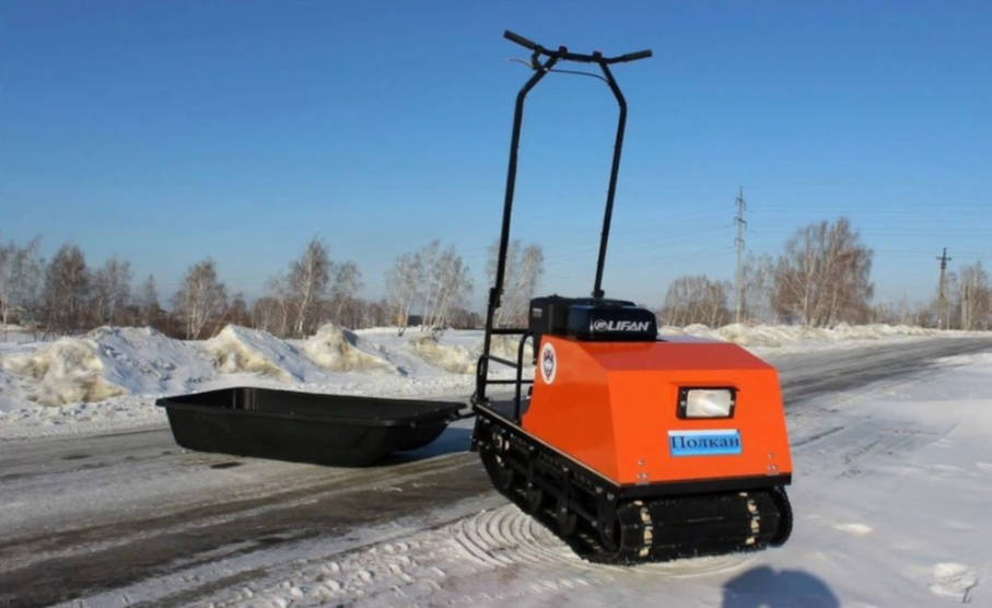 Мотобуксировщик Полкан 500К мини 9 л.с. в Коврове