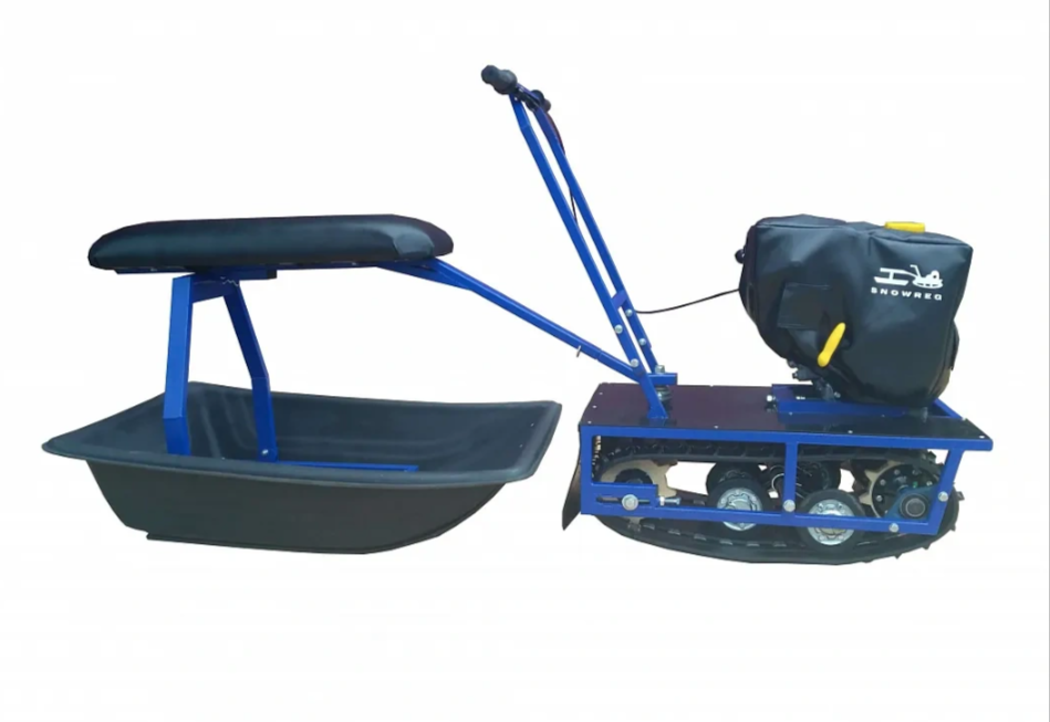 Мини-мотобуксировщик Альбатрос-М с фарой в Коврове