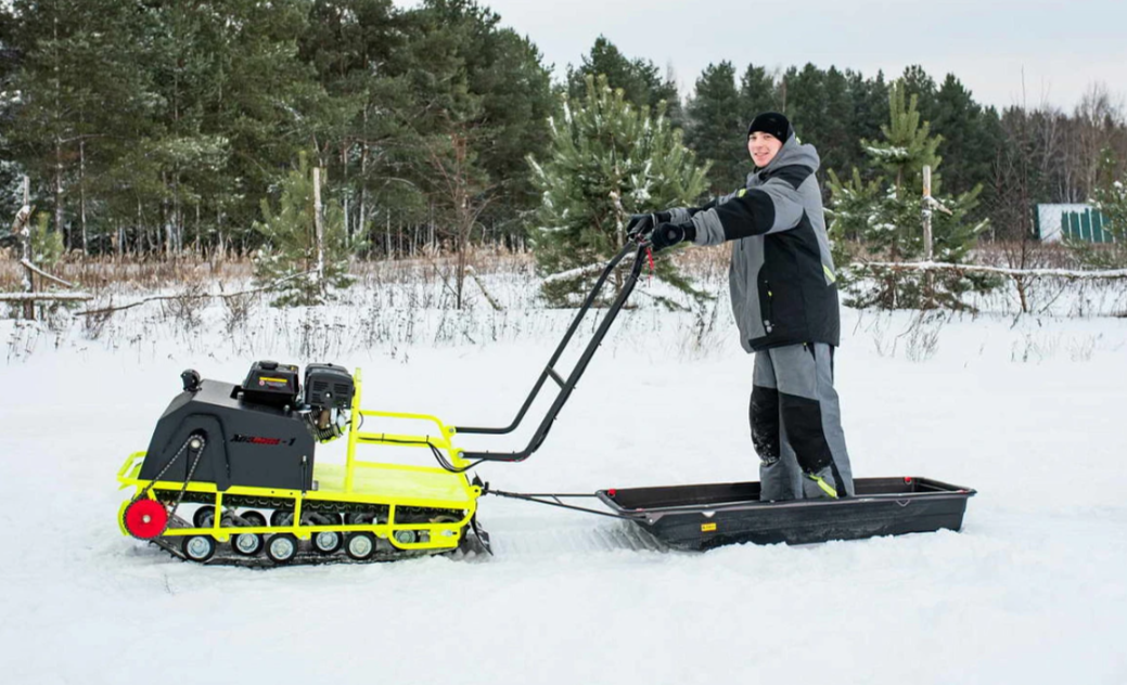 Мотобуксировщик Бурлак ХОЗЯИН-1 (капот металл) в Коврове
