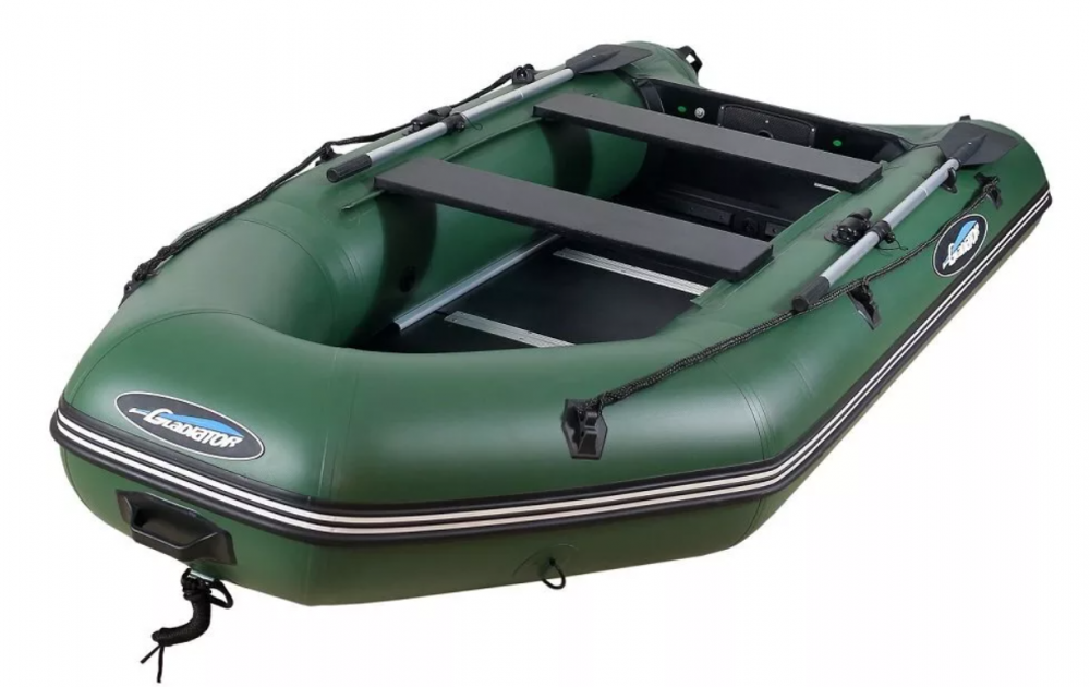 МОТОРНО-ГРЕБНАЯ ЛОДКА ПВХ GLADIATOR A 320 ТК С ФАНЕРНЫМ ПОЛОМ в Коврове