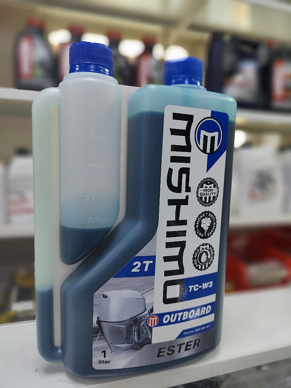 Масло MISHIMO 2T OUTBOARD (ESTER) полусинтетика 1 л в Коврове