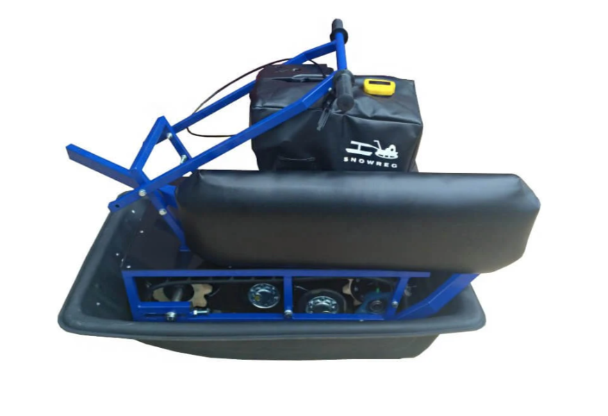 Мини-мотобуксировщик Альбатрос-М с фарой в Коврове