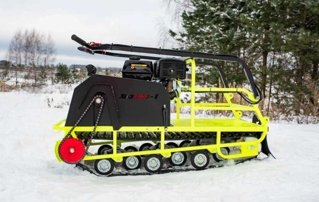 Мотобуксировщик Бурлак ХОЗЯИН-1 (капот металл) в Коврове