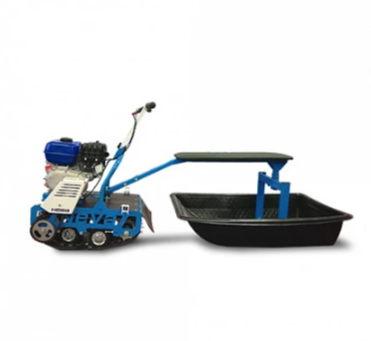 Мотобуксировщик НЕВА МС-1К с санями и сиденьем в Коврове