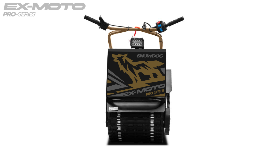 Мотобуксировщик EX-MOTO SNOWDOG S380 8л.с. в Коврове