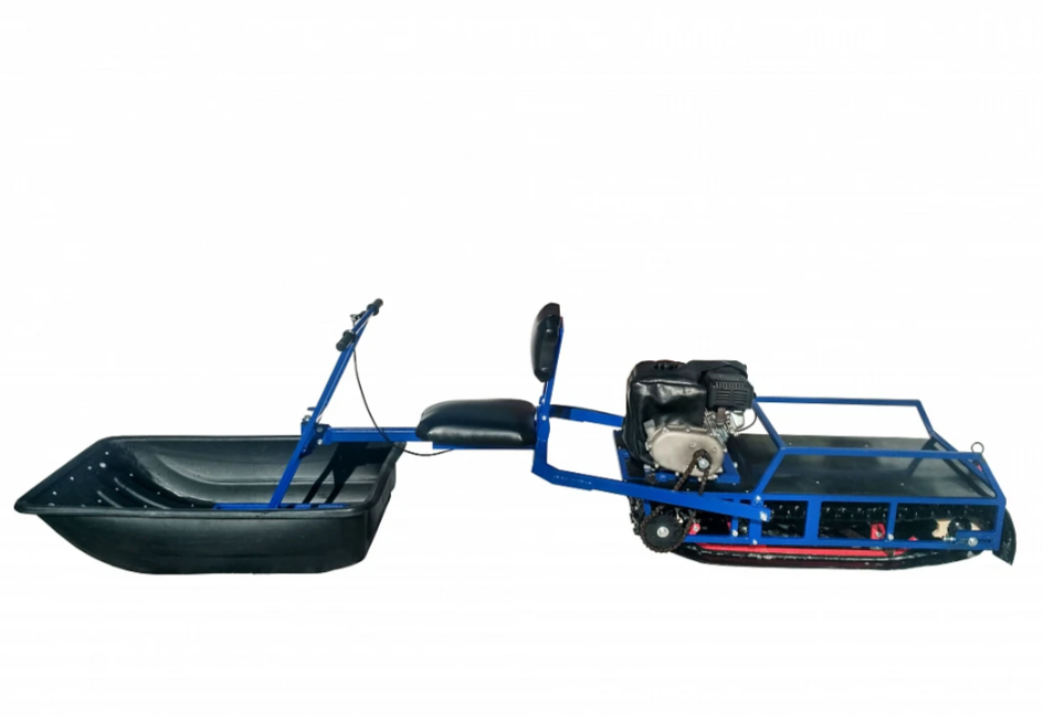 Мотобуксировщик толкач Альбатрос-XL8 с модулем. С фарой, тележки в Коврове