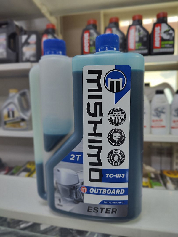 Масло MISHIMO 2T OUTBOARD (ESTER) полусинтетика 1 л в Коврове