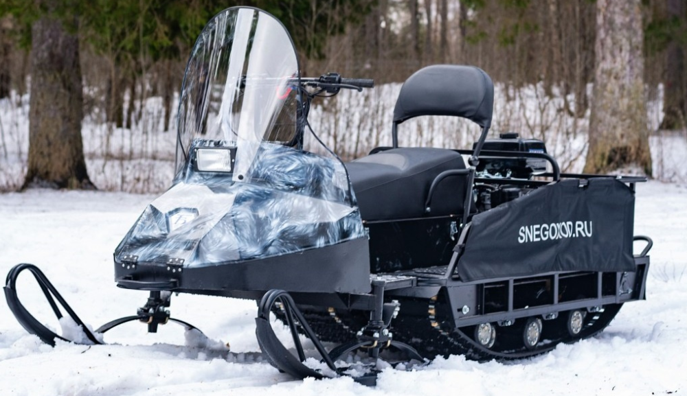 Миниснегоход Бурлак Егерь Экспедитор 18.5 л.с. , реверс, тормоз, капот белый в Коврове