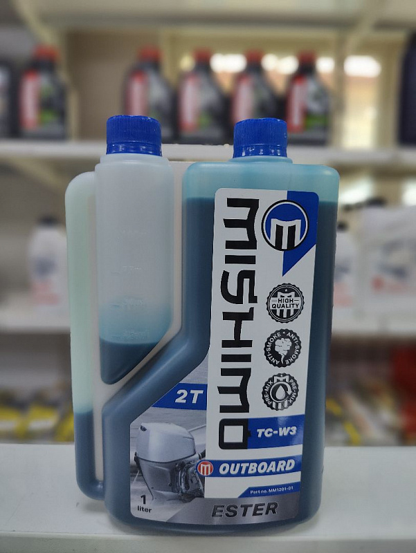 Масло MISHIMO 2T OUTBOARD (ESTER) полусинтетика 1 л в Коврове