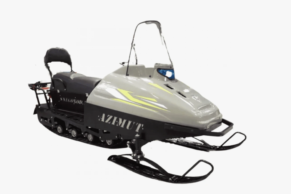 Миниснегоход Бурлак Азимут 24 л.с. , эл.запуск, реверс, тормоз гидравл, капот серый в Коврове