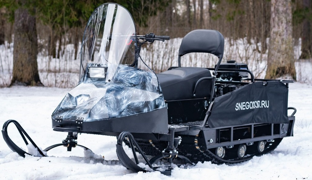 Миниснегоход Бурлак Егерь Экспедитор 18.5 л.с. , реверс, тормоз, капот белый в Коврове