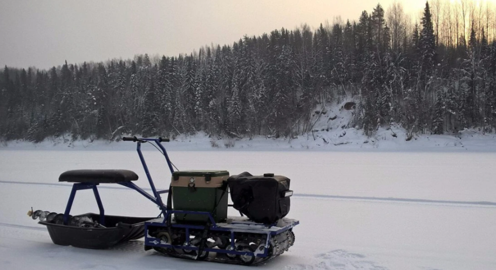 Мотобуксировщик Альбатрос-L 9 с фарой в Коврове