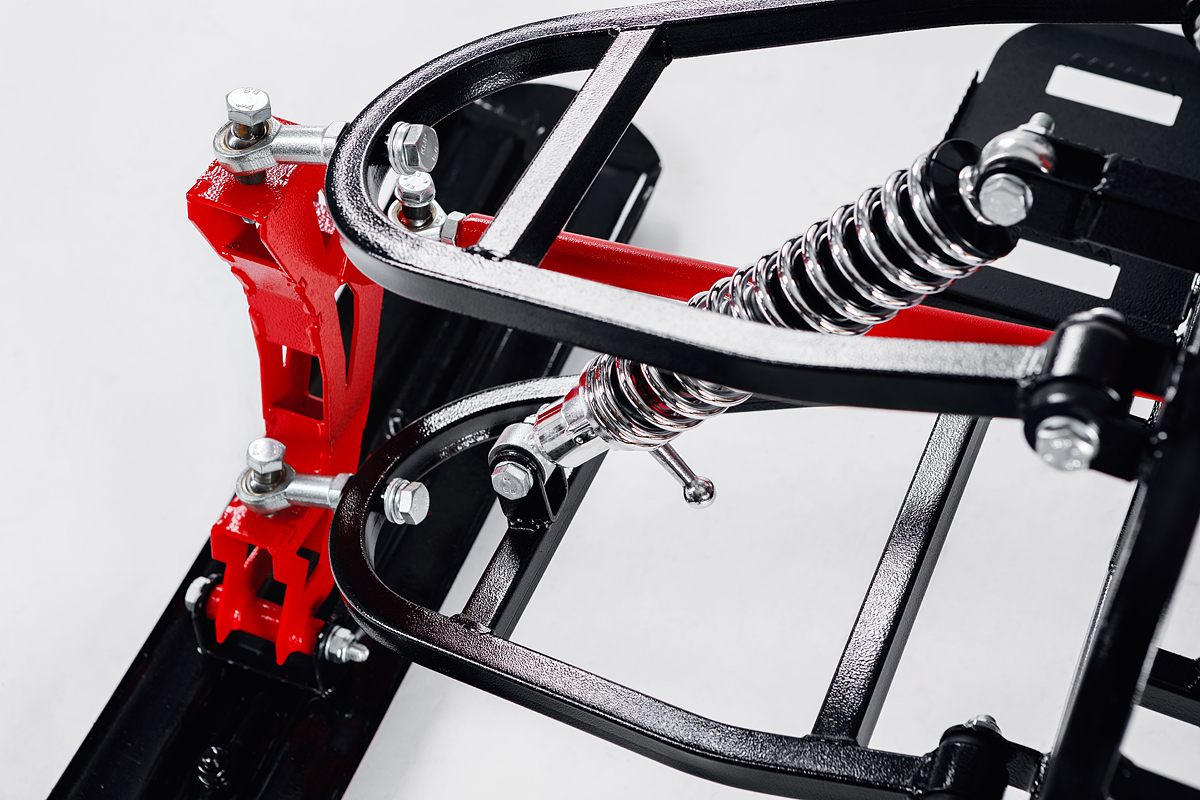 Лыжный модуль IKUDZO с подогревом ручек пластиковые лыжи в Коврове