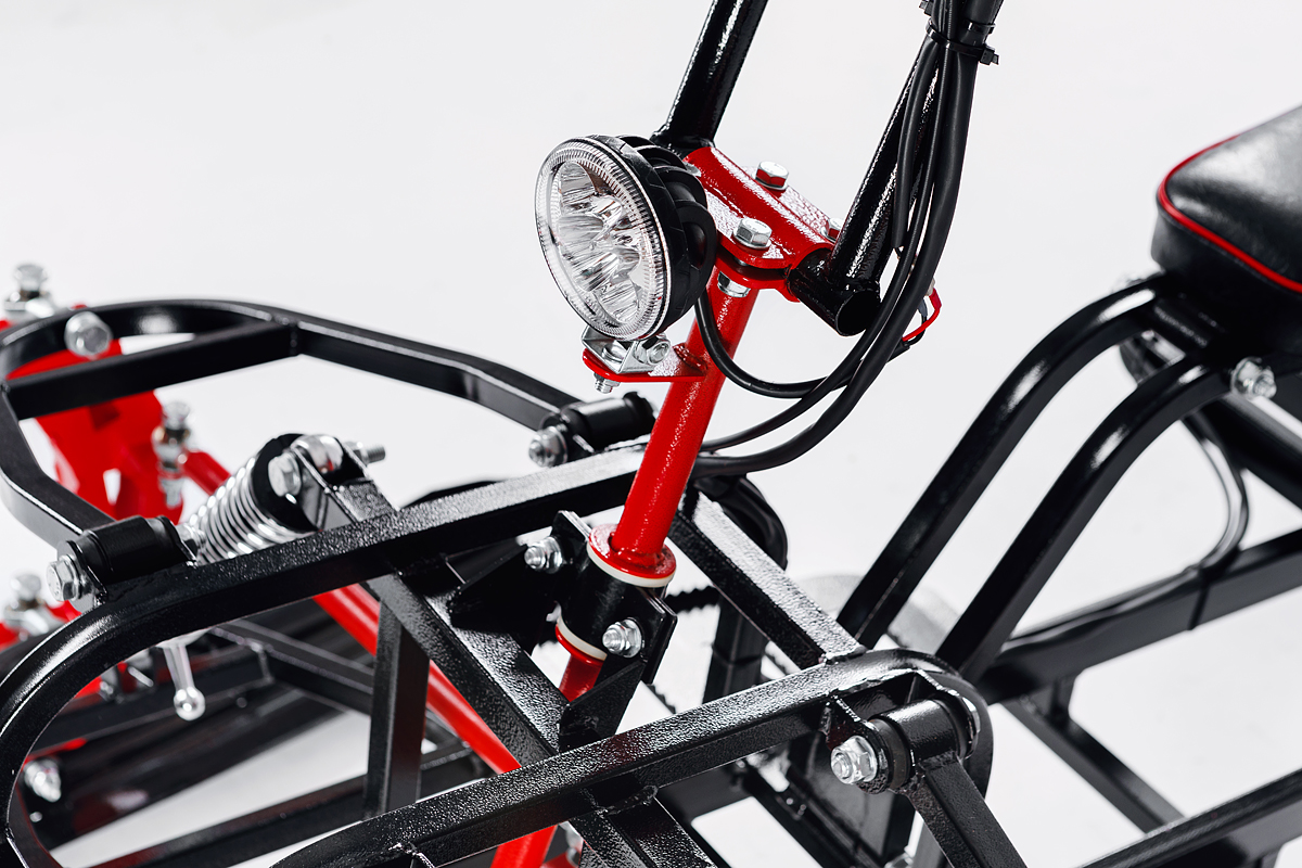 Лыжный модуль IKUDZO с подогревом ручек пластиковые лыжи в Коврове