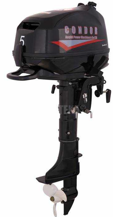 Лодочный мотор Condor F5HS без бака 12 л. в Коврове