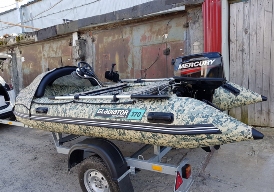 НАДУВНАЯ ЛОДКА GLADIATOR C370AL в Коврове