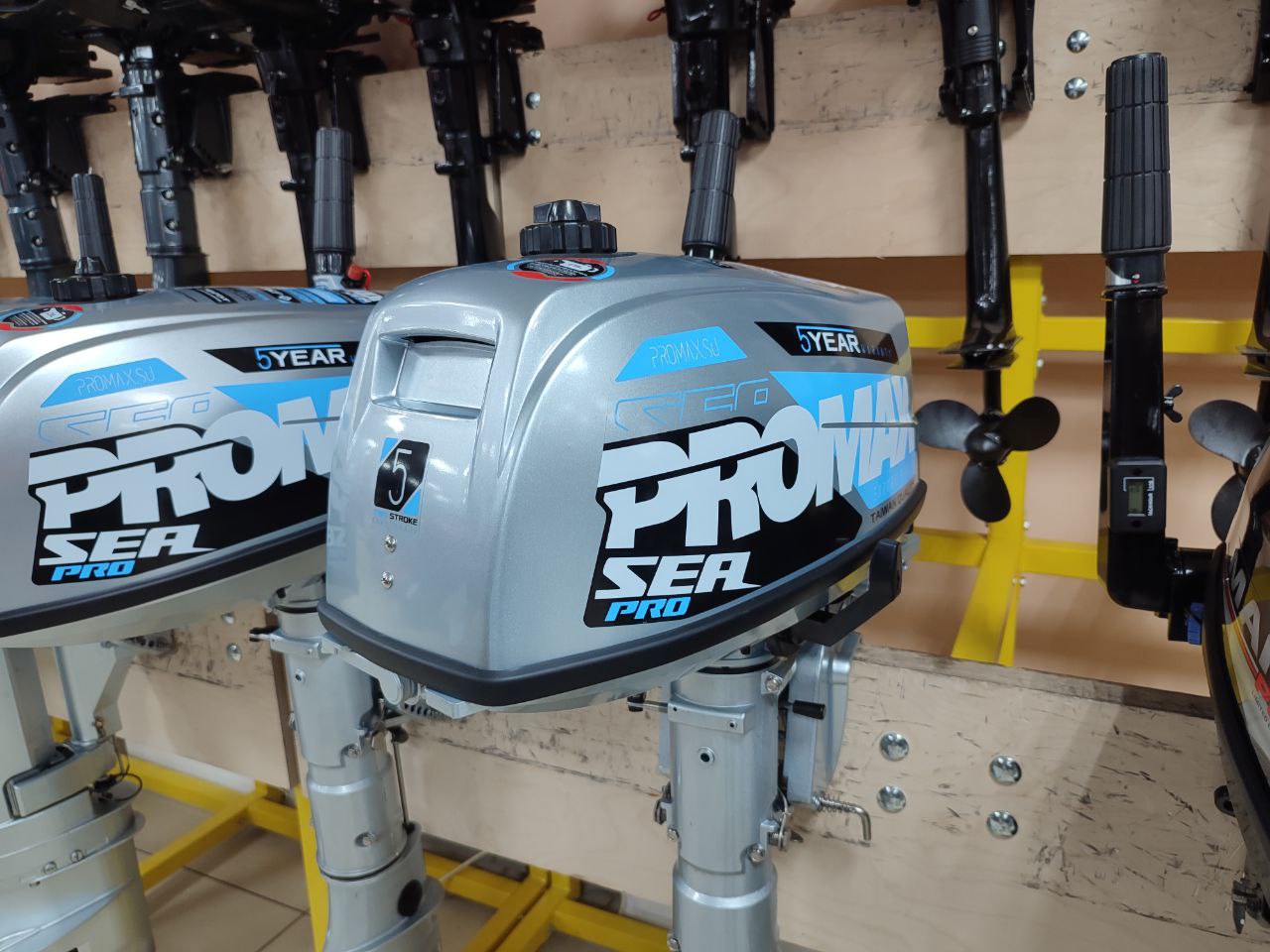 Лодочный мотор PROMAX SP5FHS (внешний бак 12 л) в Коврове
