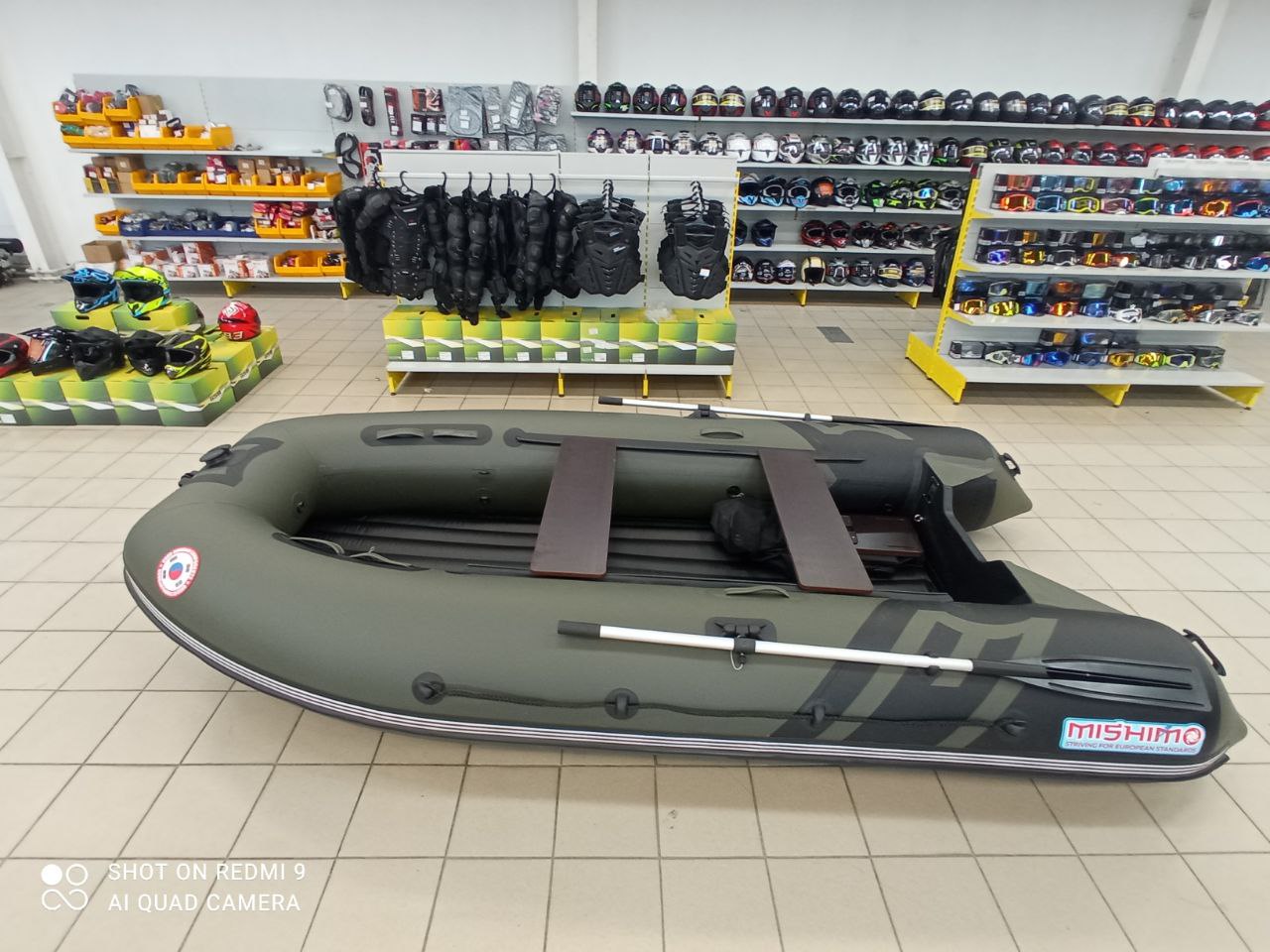 Лодка MISHIMO RIVER JET 410 под водомет в Коврове