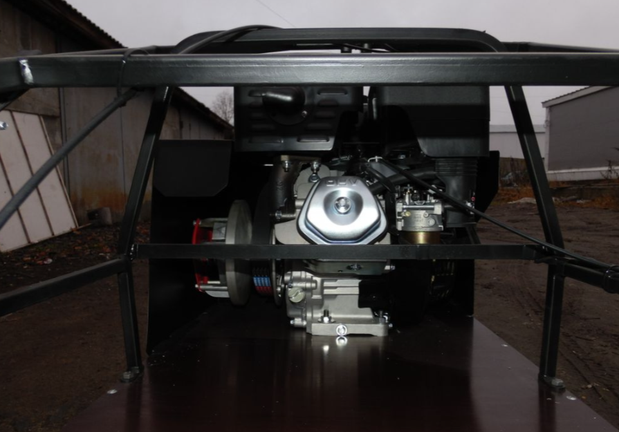 Мотобуксировщик AhtaR Зима 9 л/с с вариатором в Коврове