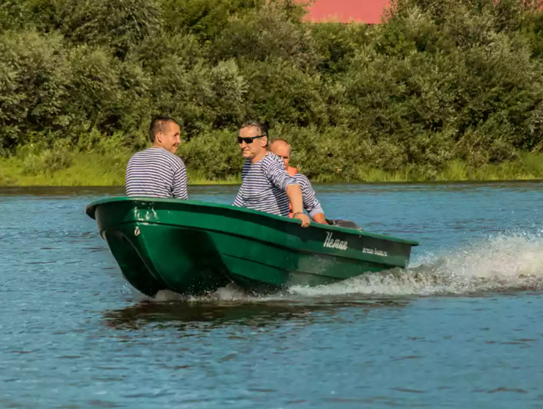 Стеклопластиковая лодка Neman-340 (тримаран) в Коврове