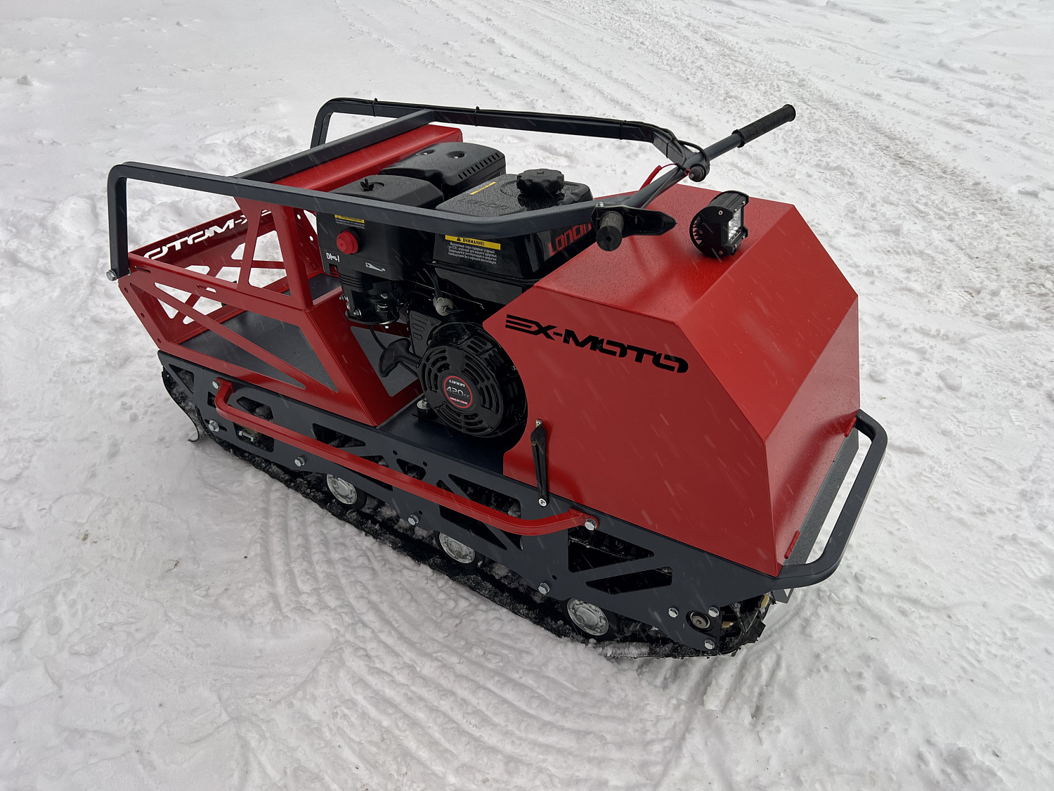 Мотобуксировщик EX-MOTO SNOWDOG S500 15л.с в Коврове