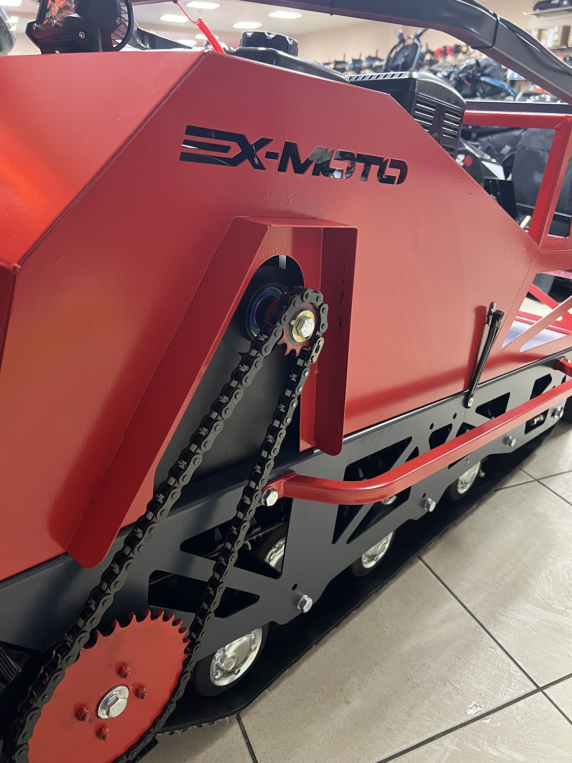 Мотобуксировщик EX-MOTO SNOWDOG S500 15л.с в Коврове