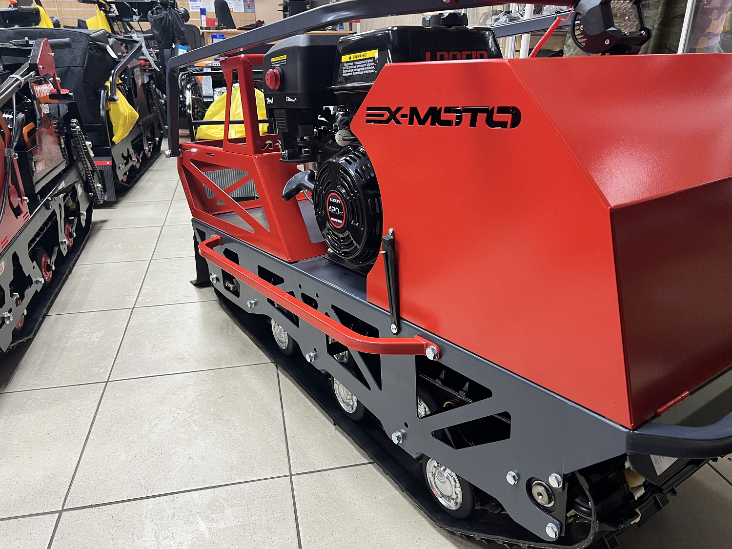 Мотобуксировщик EX-MOTO SNOWDOG S500 15л.с в Коврове