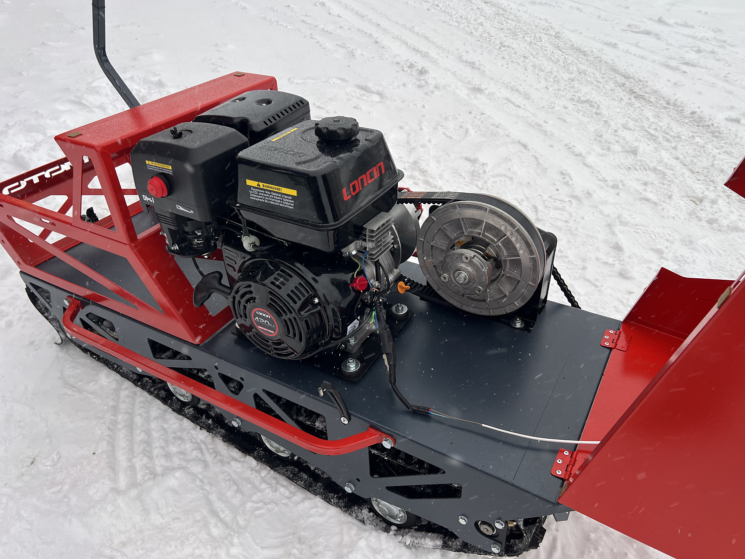 Мотобуксировщик EX-MOTO SNOWDOG S500 15л.с в Коврове