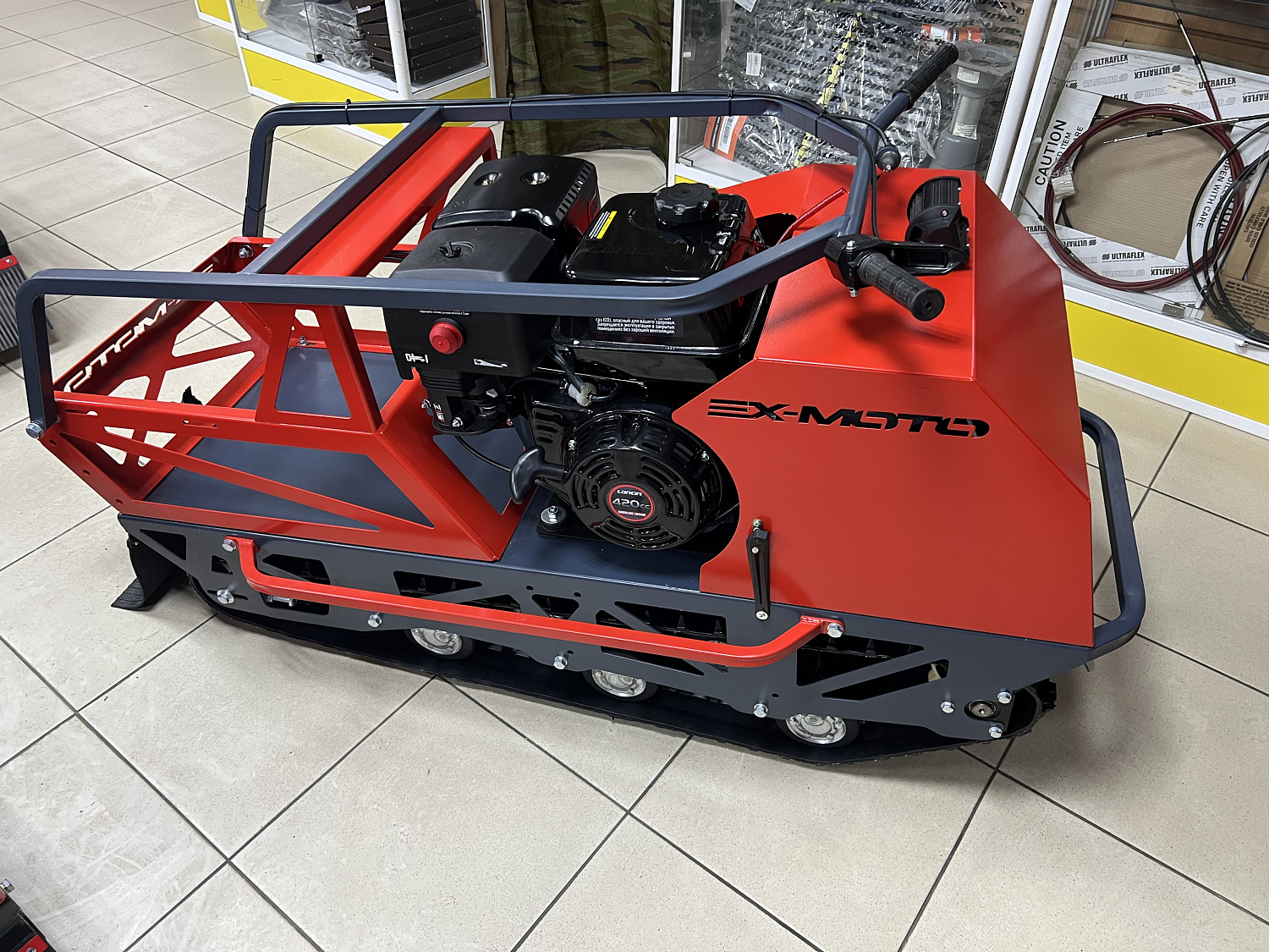 Мотобуксировщик EX-MOTO SNOWDOG S500 15л.с в Коврове