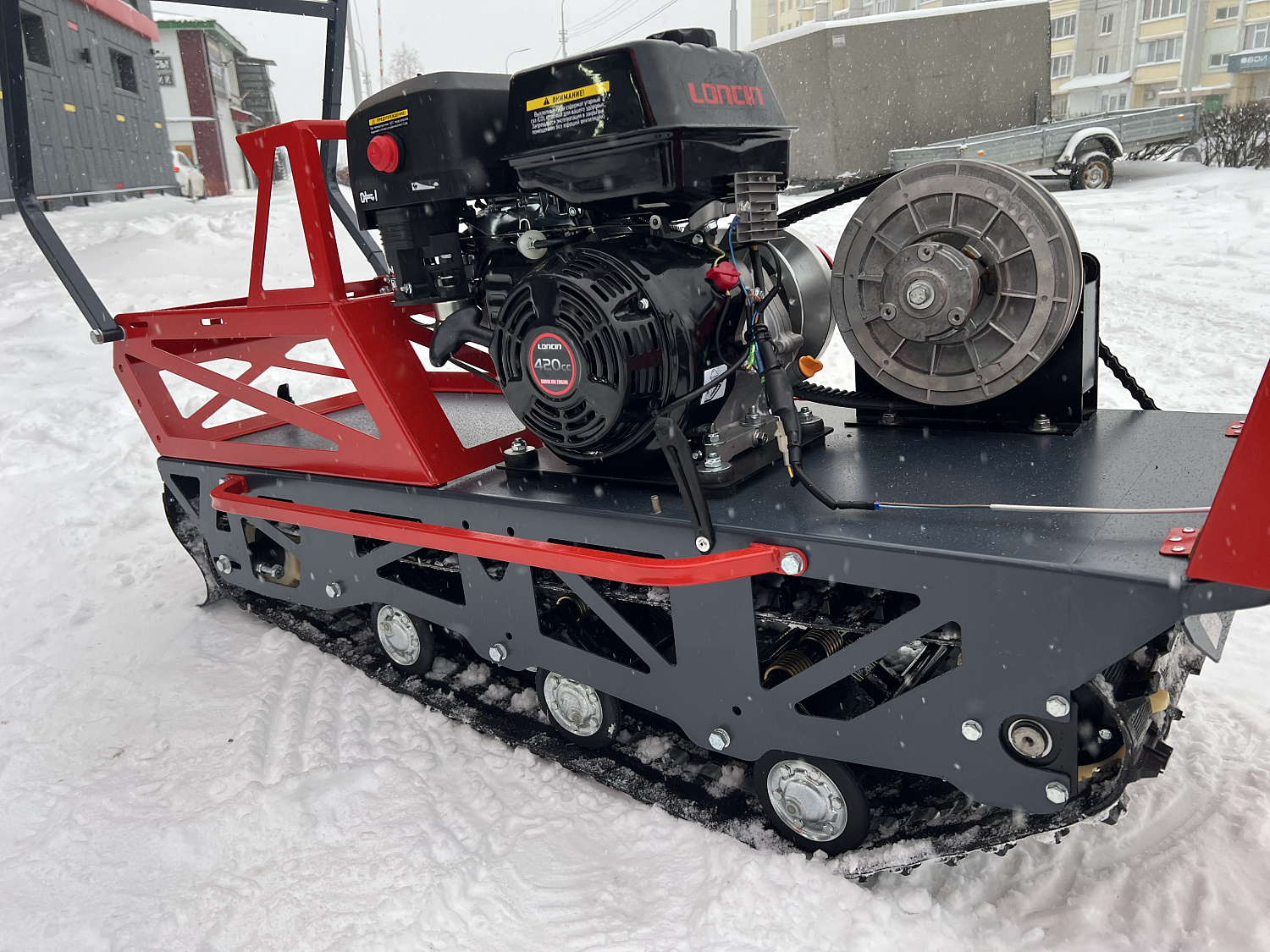 Мотобуксировщик EX-MOTO SNOWDOG S500 15л.с в Коврове