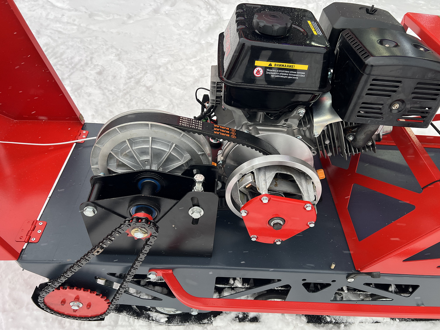 Мотобуксировщик EX-MOTO SNOWDOG S500 15л.с в Коврове