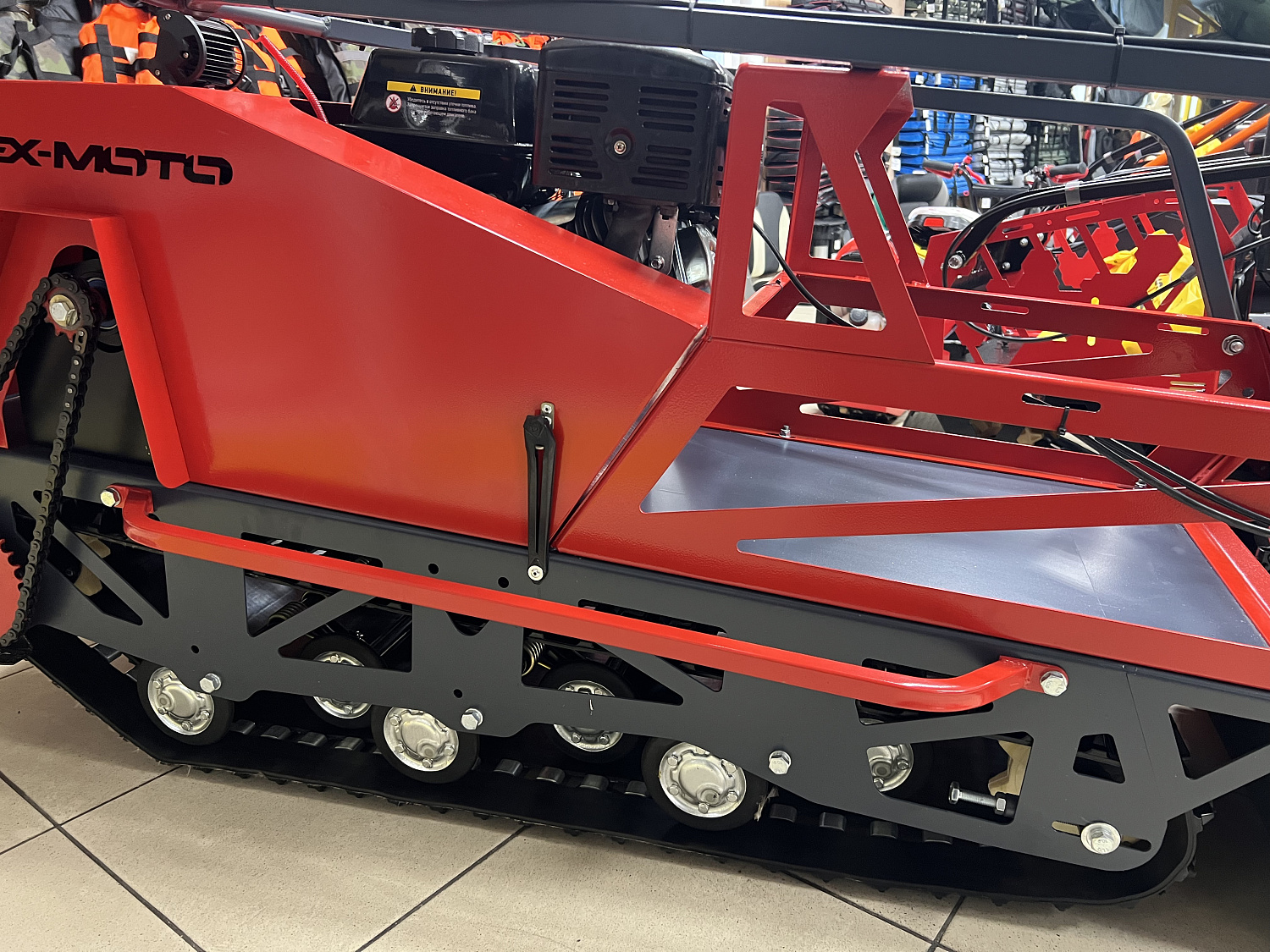 Мотобуксировщик EX-MOTO SNOWDOG S500 15л.с в Коврове