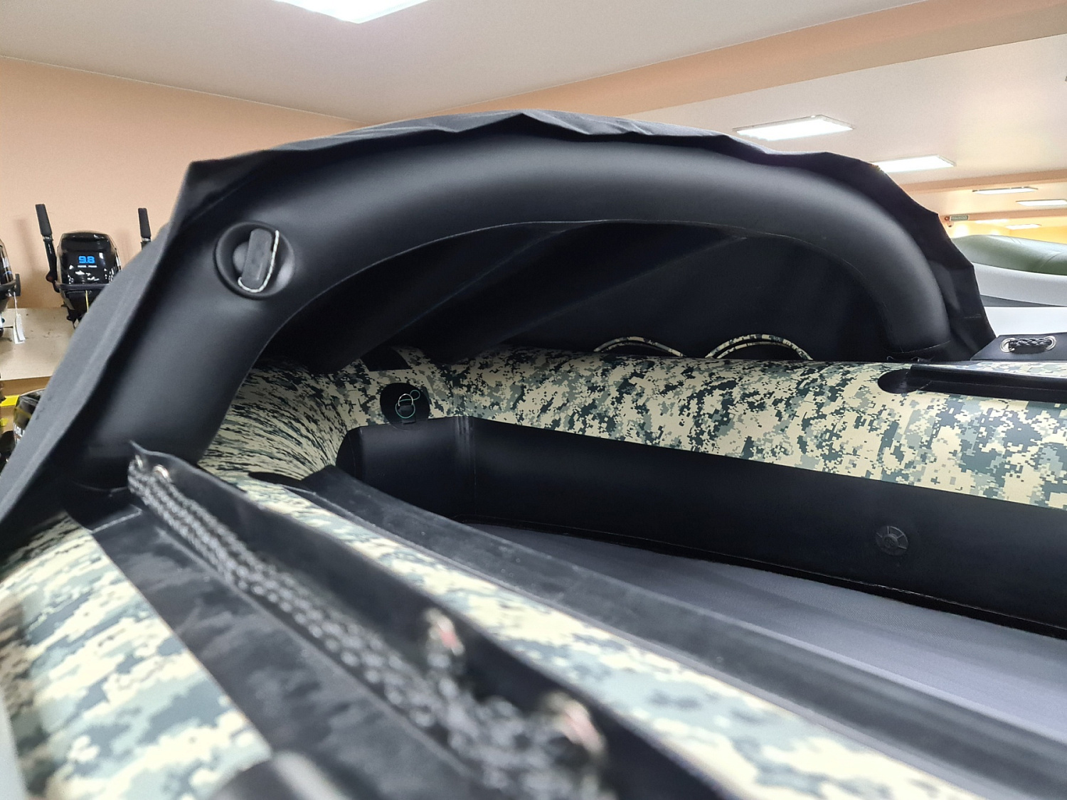 КОМПЛЕКТ НОСОВОГО ТЕНТА К ЛОДКЕ SMARINE AIR MAX 360 ЧЕРНЫЙ в Коврове