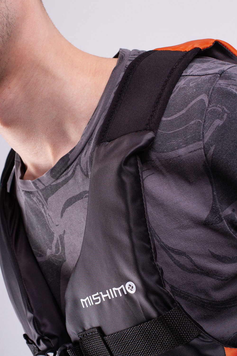 Жилет спасательный MISHIMO PRO Премиум качества Черно-оранжевый в Коврове