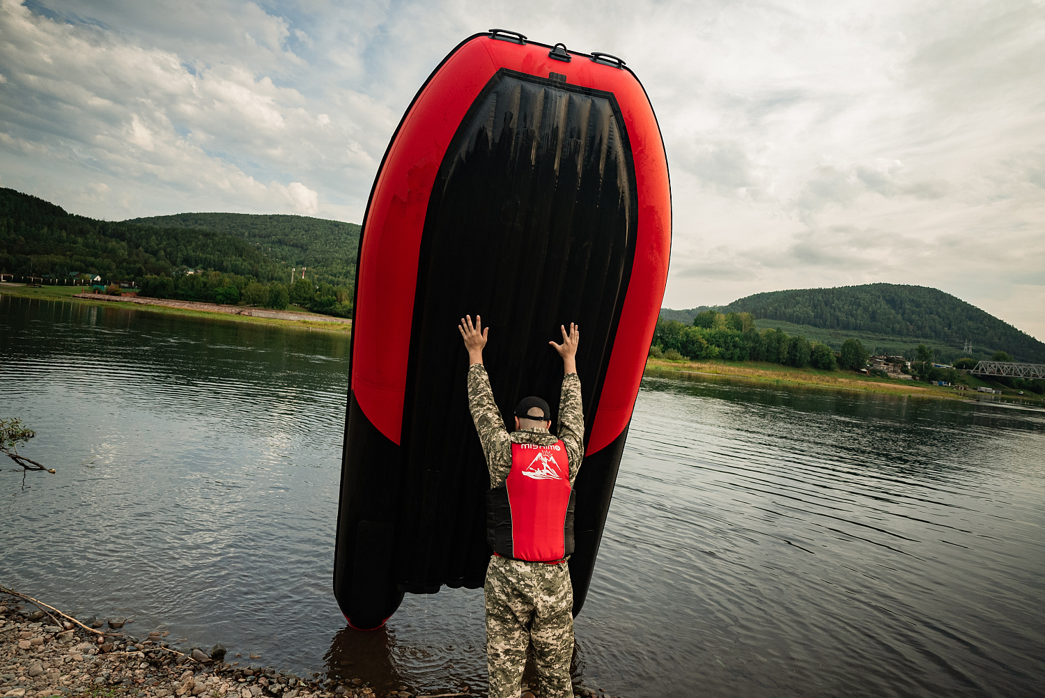 Лодка MISHIMO RIVER FJET PRO 430  под водомет в Коврове