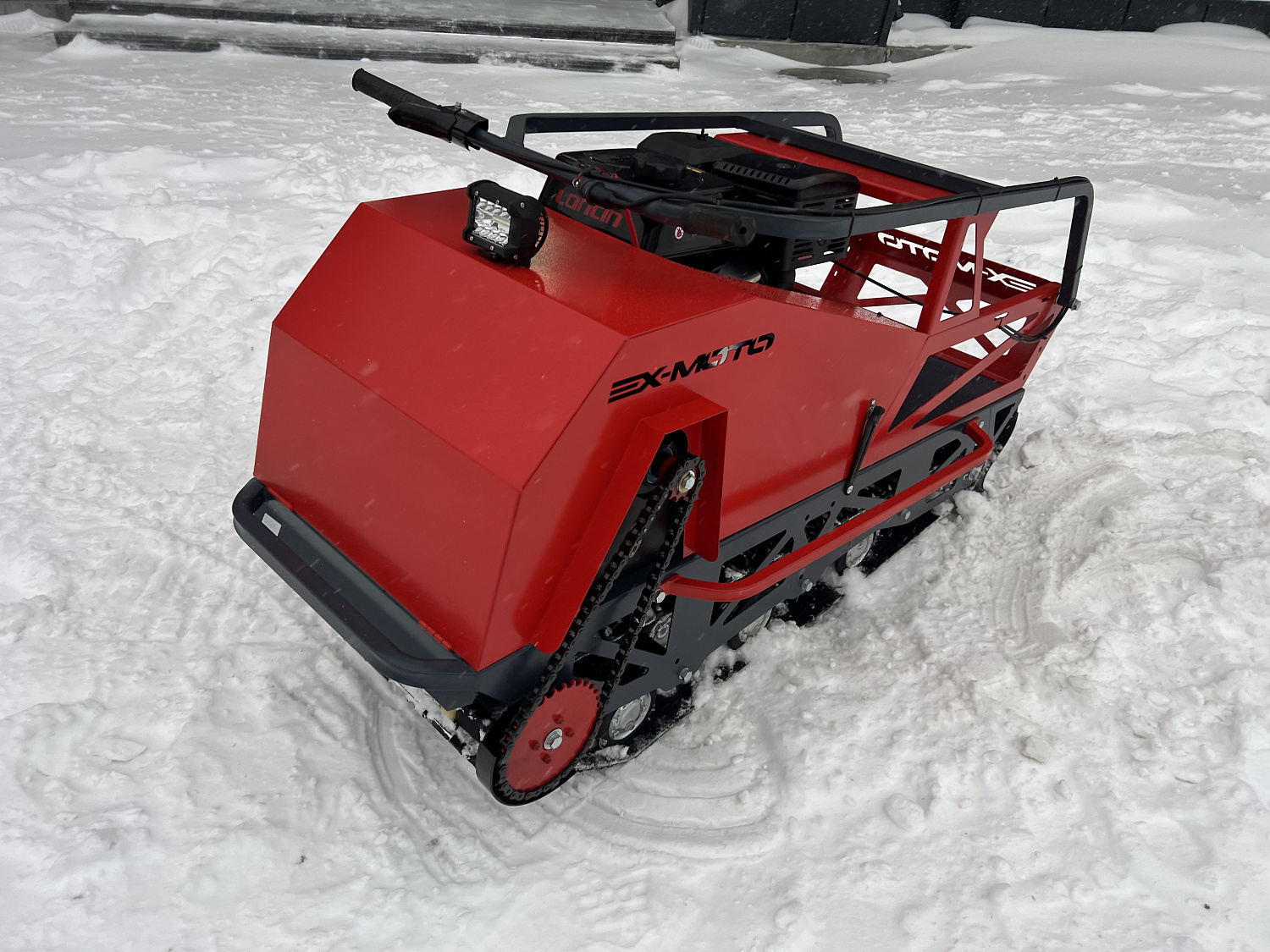 Мотобуксировщик EX-MOTO SNOWDOG S500 15л.с в Коврове