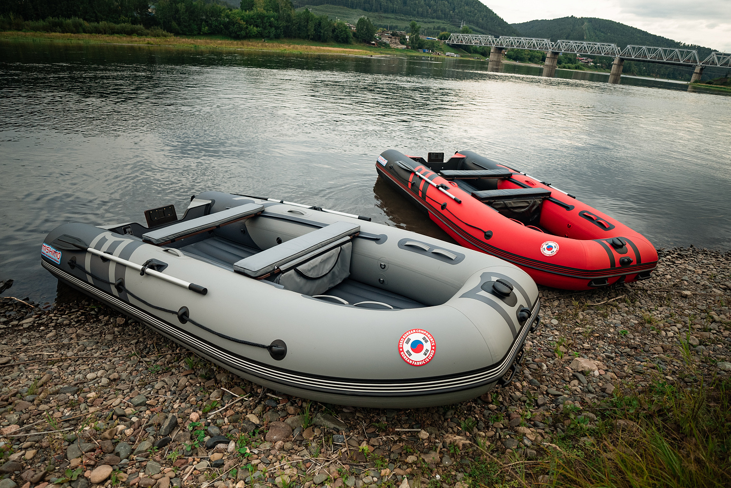 Лодка MISHIMO RIVER JET 390 под водомет в Коврове