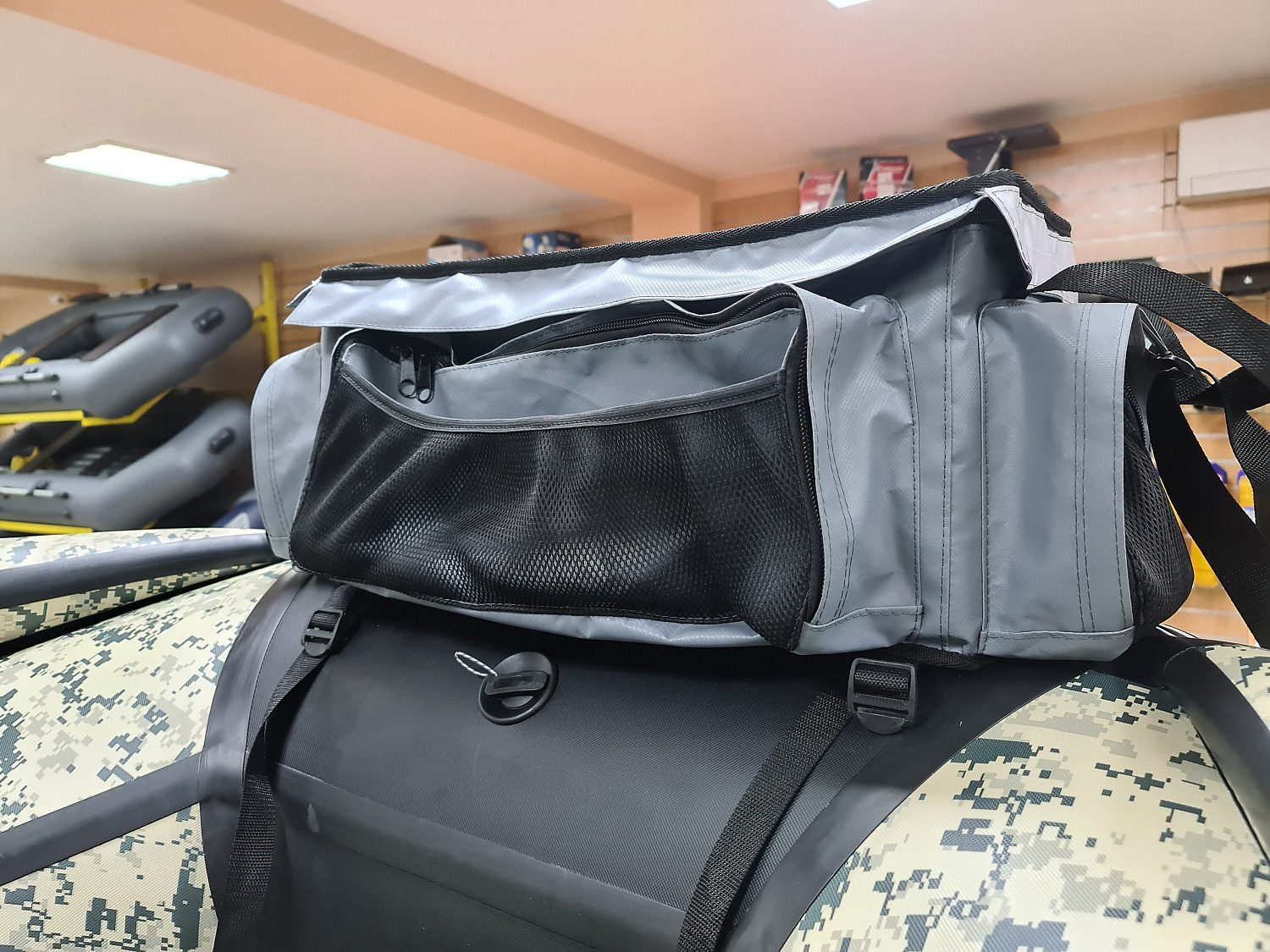 СУМКА ЛЮКС НА БАЛЛОН ДЛЯ ЛОДОК ПВХ 50Х25Х25 СМ в Коврове